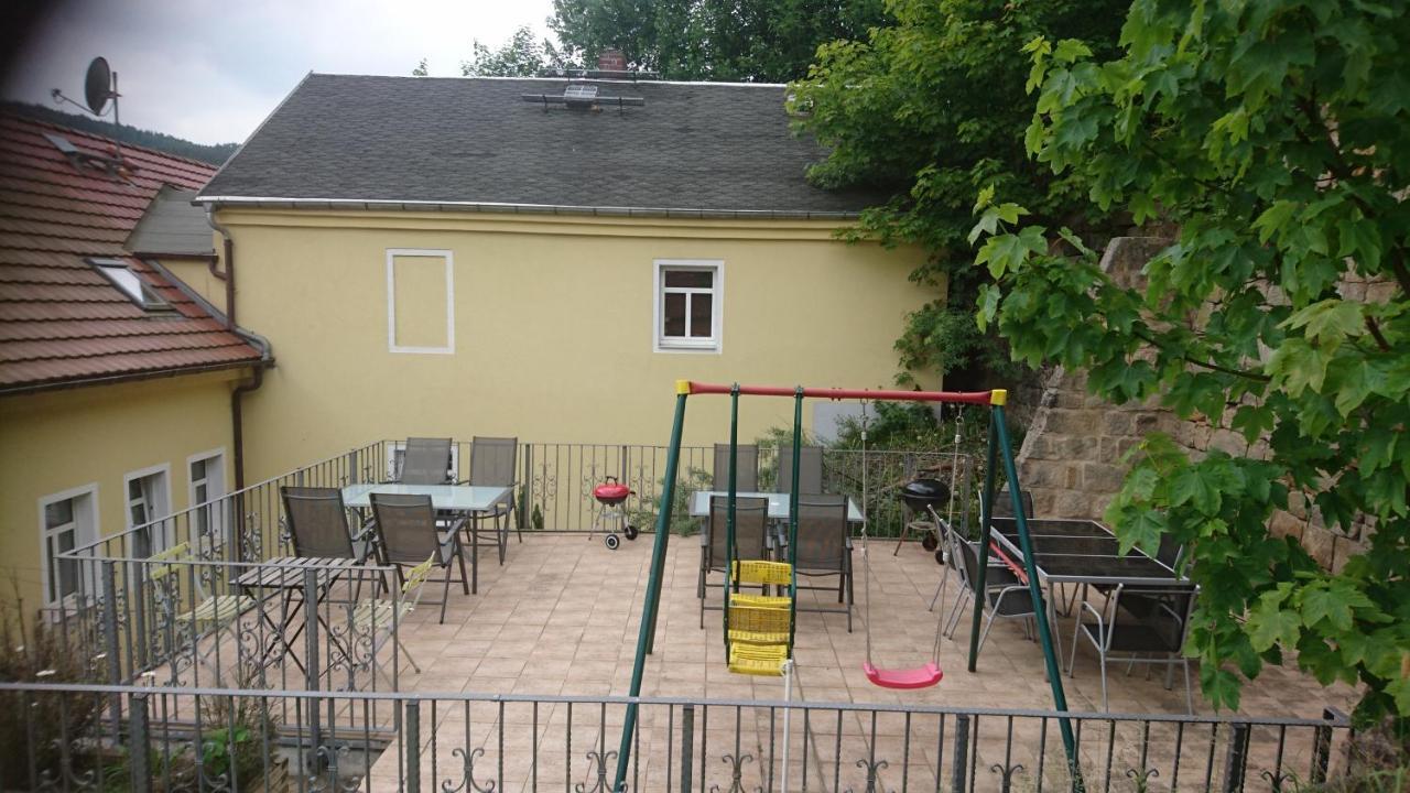 Ferienwohnungen Koenigstein Ngoại thất bức ảnh